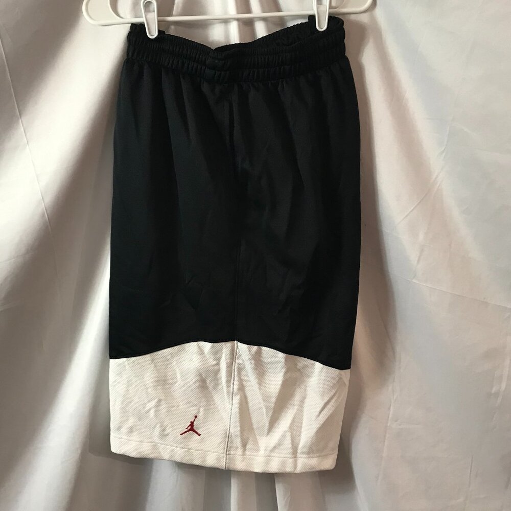 Jordan Old Style Two Tone Activewear Athletic Sport Cut Basketball Shorts